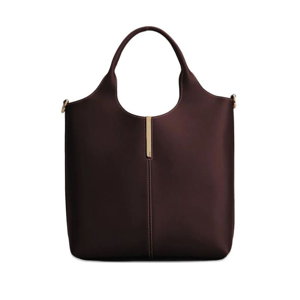 Leather Small Tote Bag Women